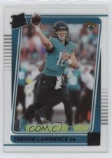 2021 Panini Clearly Donruss Rated Rookie Trevor Lawrence #51 16n7