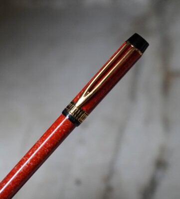 Stylo Bille/roller WATERMAN Patrician Cardinal Red - Version Rare, Avec Boîte, Occasion