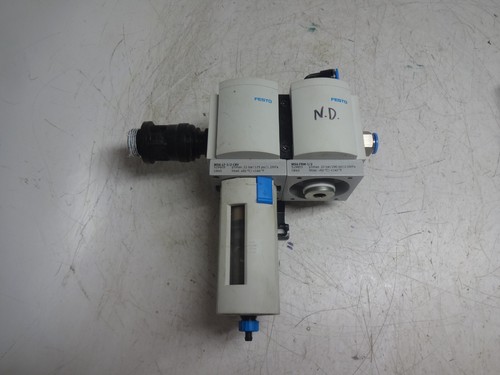 FESTO MS6-LF-1/2-CRV with MS6-FRM-1/2