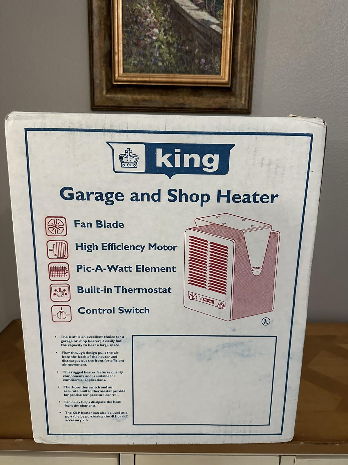 King Electric KBP2406 5700w Single Phase Unit Heater for sale online eBay