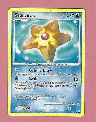 POKEMON STARYU CARD FREE SHIPPING | eBay