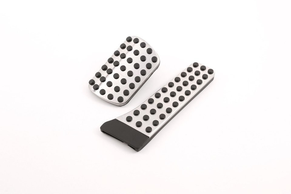 Pedal Covers for Mercedes-Benz C E S GLC GLE GLK SLK CLS SL Class Car Gas Brake Pedal Pad No Drill with Rubbers Aluminum | UK