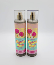 Bath  Body Works Bubble Gum Pop Fine Fragrance Body Mist 8 oz Set of 2