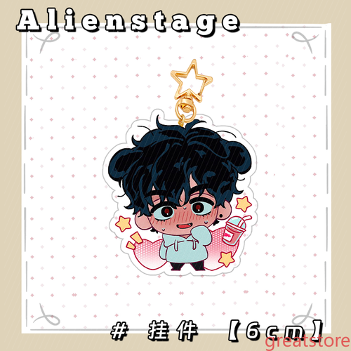 Alien Stage IvanTill Luka Hyuna Mizi Sua Llavero Acrílico Colgante Soporte Acrílico - Imagen 13 de 27