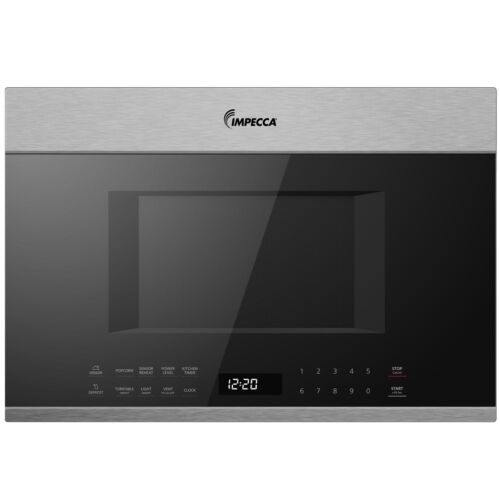 Horno microondas IMPECCA 1,4 pies cúbicos, 24" sobre el rango, ventilador de escape + luz - Imagen 1 de 9