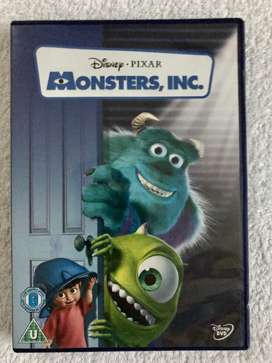 D×D GOLF Monsters DVD-BOX Disney Pixar Monster's Inc Long Box DVD Movie Sealed