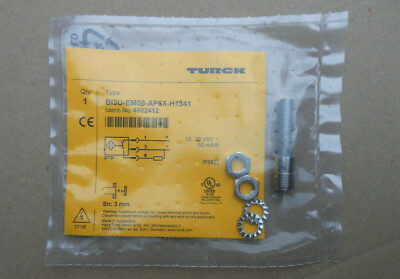 TURCK induktiver Sensor BI3U-EM08-AP6X-H1341, 4602412, NEU, OVP
