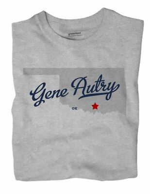Gene Autry Oklahoma OK Okla T-Shirt MAP