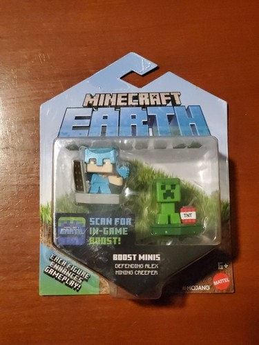 Minecraft Earth Boost Mini Figures Characters Toys Ages 6+ Mattel - Duo Pack - Picture 8 of 9