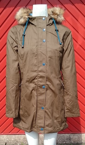 Ness Glentress Jungle Green Size 12 Coat Rare Brand New Beautiful Quality Lined - Picture 3 of 10