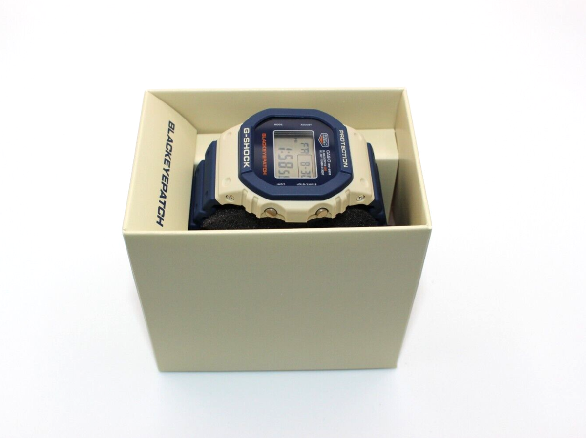 CASIO G-SHOCK DW-5610BEP-2JR BlackEyePatch Collaboration Model