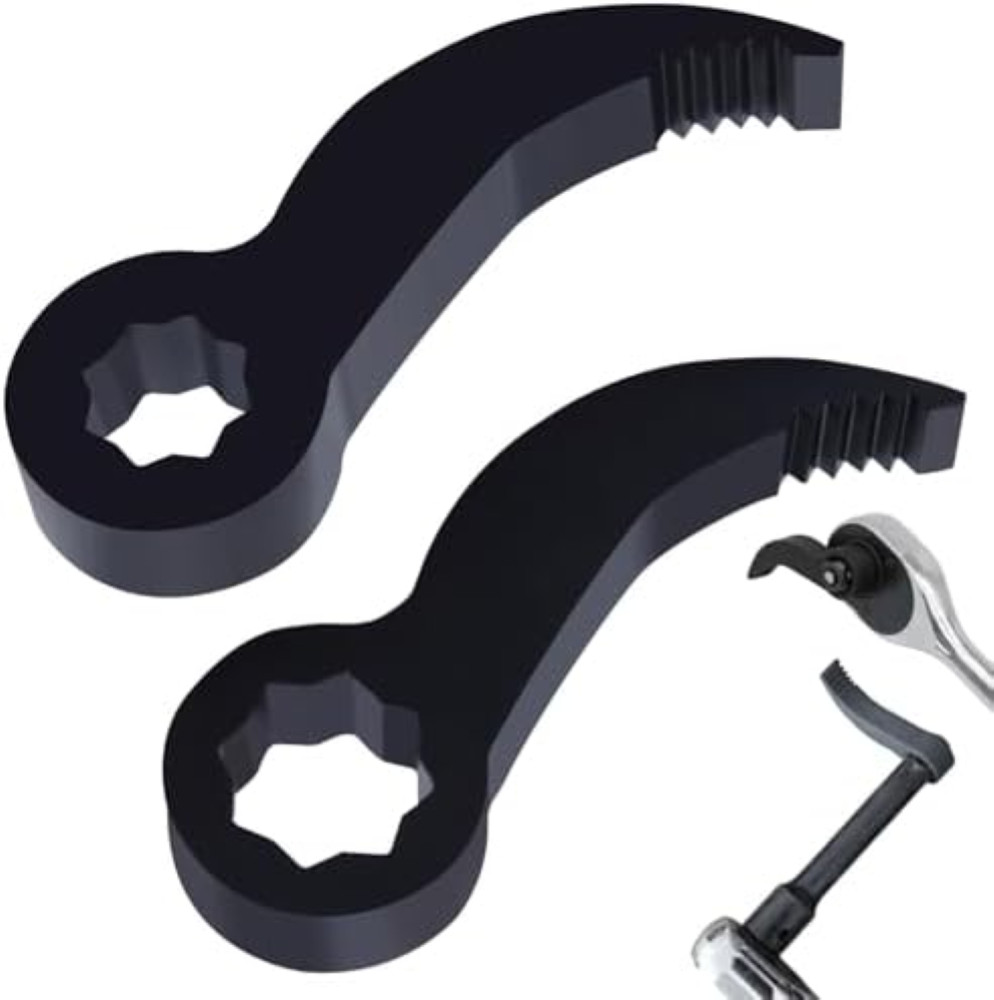 Coppia Adattatori LEONTOOL per Chiave a Leva - Acciaio Legato 3/8" e 1/2"
