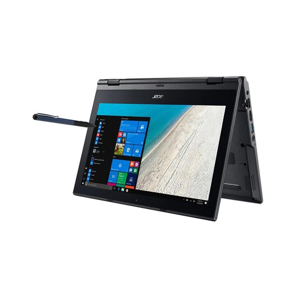 Acer TravelMate Spin B1 11.6" Intel Celeron N4100 4GB RAM 64 GB UK  NX.VHTEK.001 - Image 2 of 4