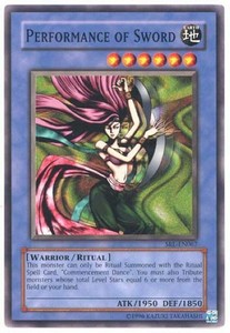 Performance of Sword - SRL-067 - Common - Unlimited Edition x3 - Near Mint