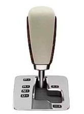 Genuine Leather Gearshift Knob Soft Beige - 30756901