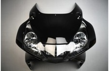 Black Front Nose Fairing +Headlight For HONDA CBR 900RR/954RR FIREBLADE 2002-03