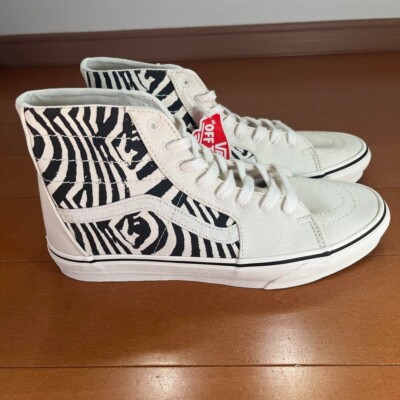 Vans Sneakers Shoes Sk8-Hi Tapered Zebra High Cut Black White