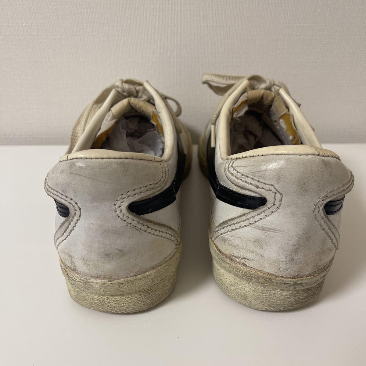 Nike Bruin Leather Original US12.5 White x Black Made in Nike Bruin Leather Original US12.5 White x Black Made in
