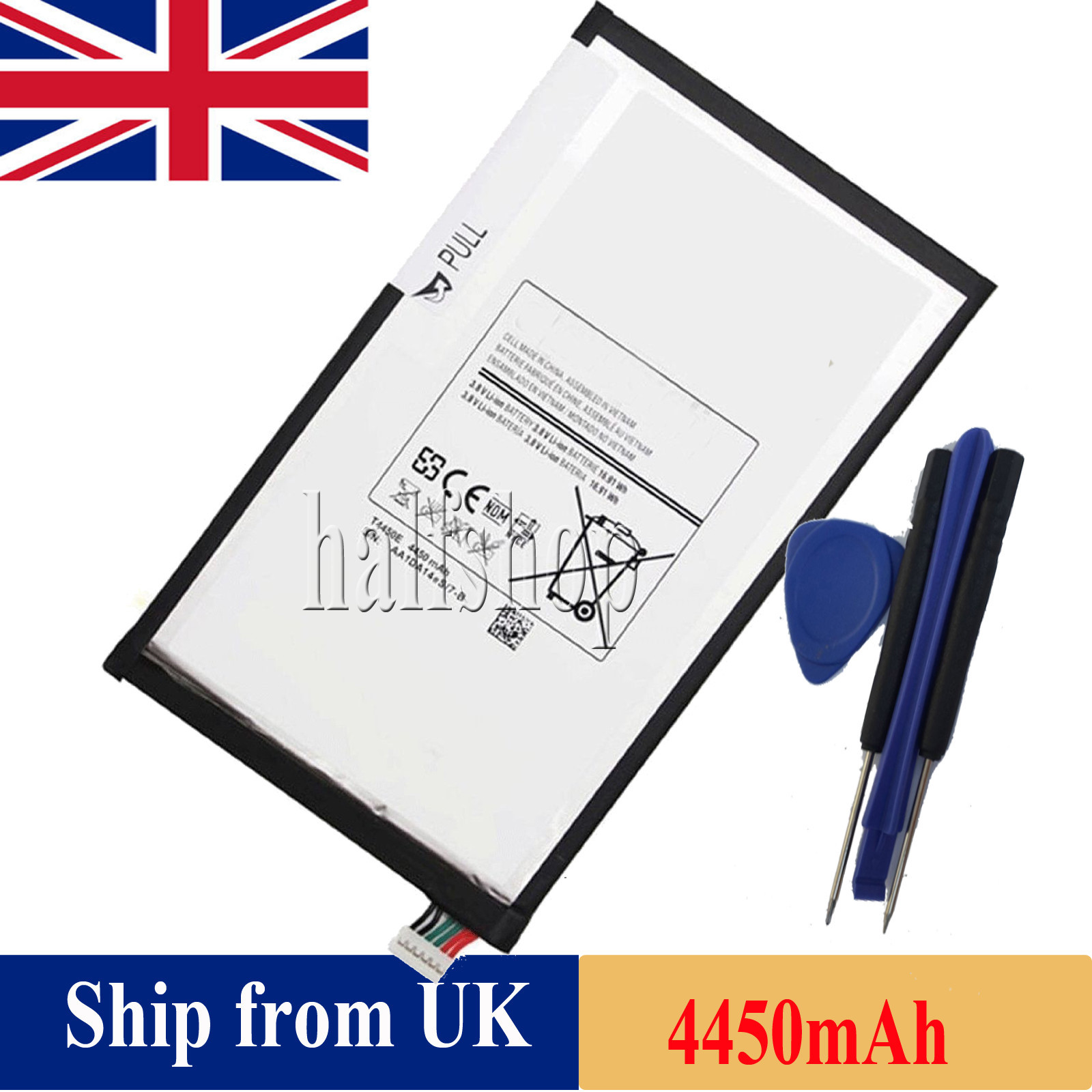 BATTERY FOR SAMSUNG T4450E GALAXY TAB 3 8.0 SM-T310 T310 4450mAh