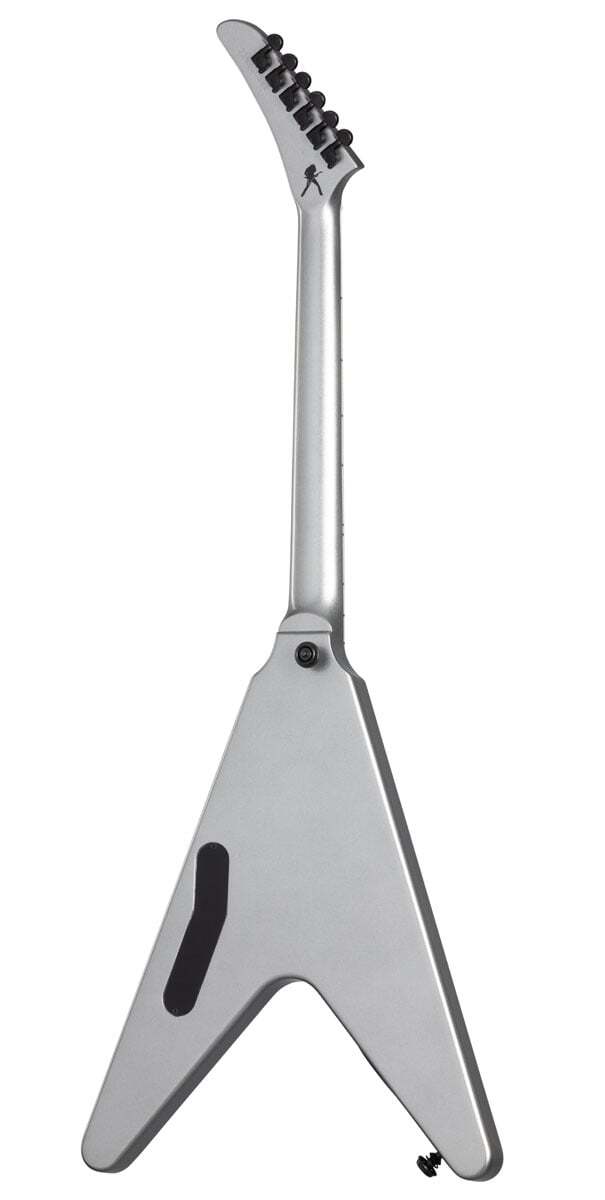 Gibson USA Dave Mustaine Flying V EXP Silver Metallic with