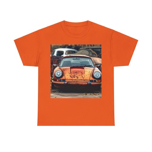Junkyard Porsche 911 Heavy Cotton Tee - Picture 30 of 53