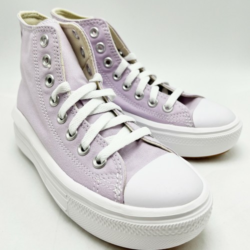 Women CONVERSE Chuck Taylor All Star Move Platform Pale Amethyst (572722C) | eBay