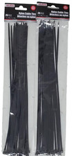 SET OF 2 Tool Bench Nylon Cable black Ties 8" Length Total of 120 Pieces mac2