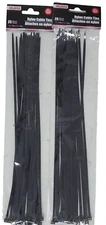 SET OF 2 Tool Bench Nylon Cable black Ties 8" Length Total of 120 Pieces mac2