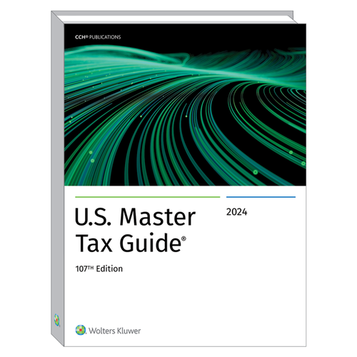 U.S. Master Tax Guide 2024 Paperback, by CCH Tax Law Editors LIKE