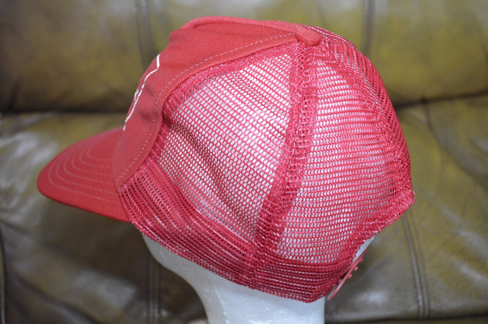 Vintage SnapBack MeshBack Adjustable Budweiser Ma… - image 3