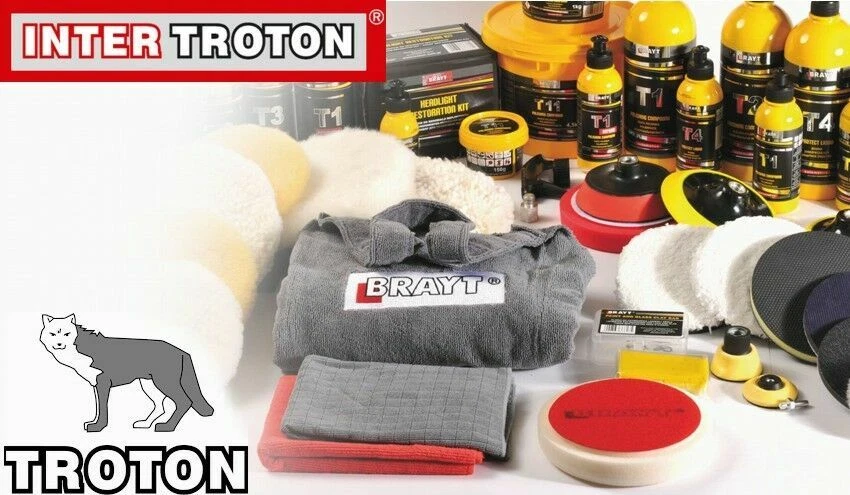 POLIERPASTE 1Kg UNI COMPOUND POLISHING TROTON BRAYT AUTOPOLITUR POLITUR - Bild 3 von 3