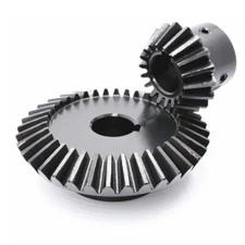 Bevel Gear 1/1.5/2 Mod 15-40 Teeth 1:2 Transmission Gears Bevel Teeth 90° Steel