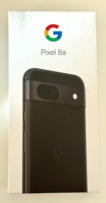 Google Pixel 8a - 128GB - Obsidian Schwarz - Ohne Simlock - NEU