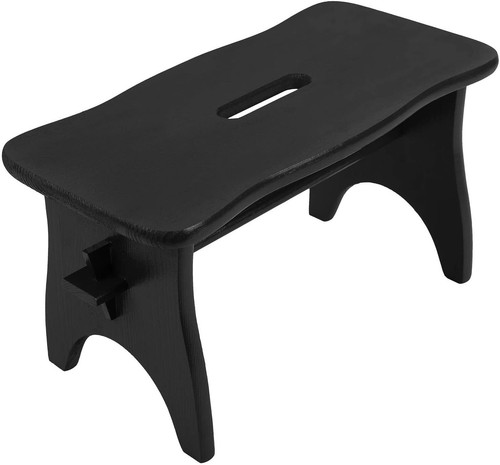 Creative Deco Holz Hocker | 39 x 18 x 21 cm | Tritthocker Holzbank | 5 Farben - Bild 29 von 35