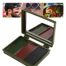 3Color Outdoor Face Paint for Sports Fans Perfect for Football and Baseball