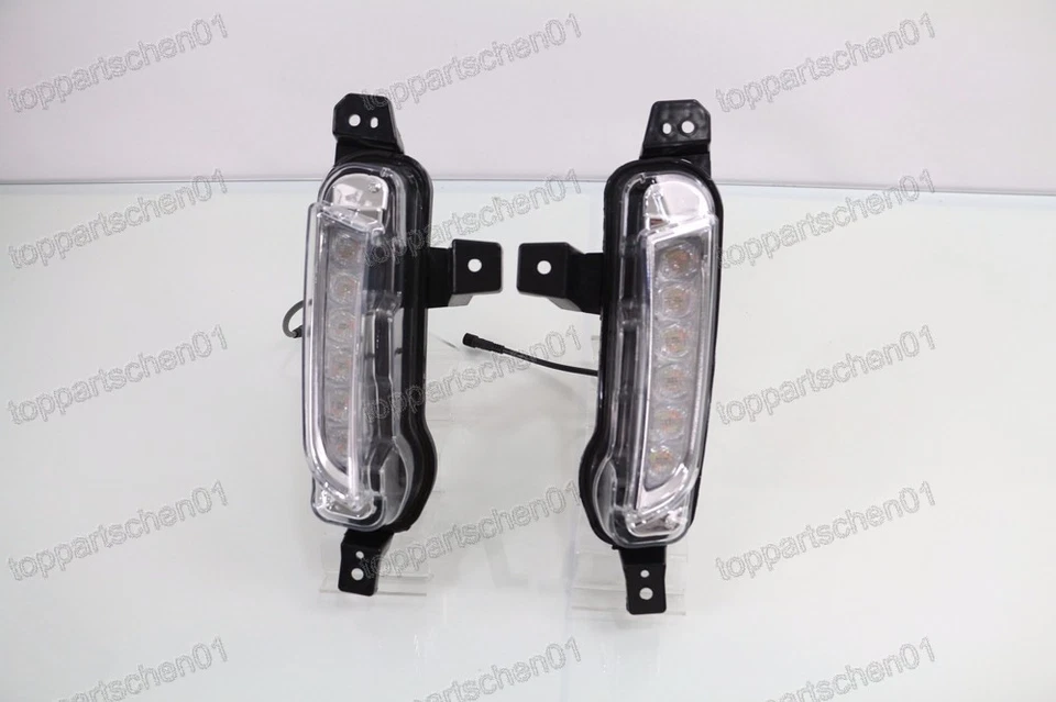 2X Daytime Running Lamp LED DRL w/Turn Signal lights For Suzuki Vitara 2015-2016 - Image 2 of 4