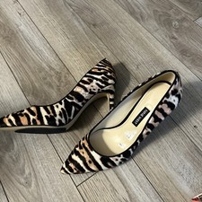 Nine West Cheetah Print Platform Pumps - Size 7.5
