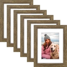 Set of 6 Gallery Wall Picture Frames Family Photo Collage 6x8 9x12 11x14 16x20