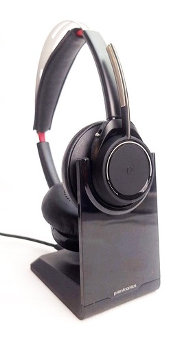 Plantronics B825 Headset Kopfhörer Stereo inkl Station ohne USB Dongle - Picture 2 of 4