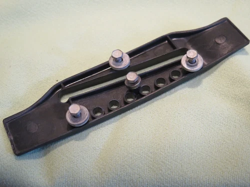 vintage 1965 Gibson bridge for LG-0 acoustic LG0 - complete and perfect!!