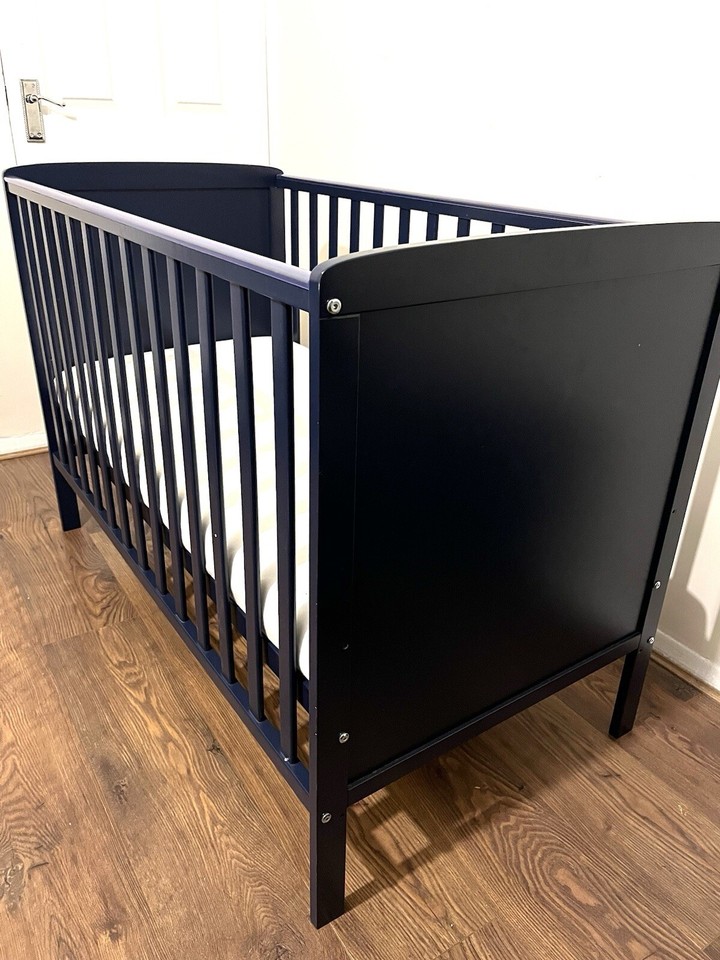 Baby Elegance Cot and Cot Bed Mattresses, Navy, Open Box eBay