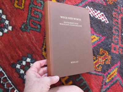 Germany Language Linguistics Philology Germany Wege Der Worte Bohlau Koln 1978