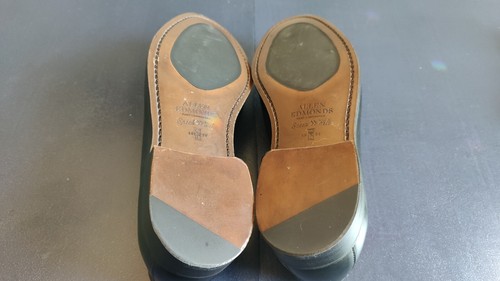 Mocassini Allen Edmonds Spring Street neri con nappa da uomo 9 D Port Washington - Foto 6 di 7
