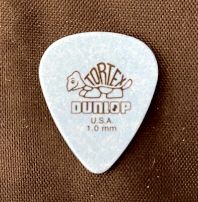 Dunlop Guitar Pick 1.0mm Light Blue Tortex Heavy (3 Pack) NEW