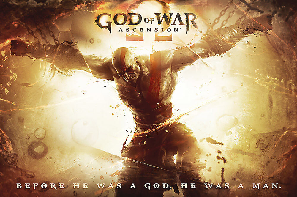 God of War Ascension PS5 PS4 PS3 Premium POSTER MADE IN USA