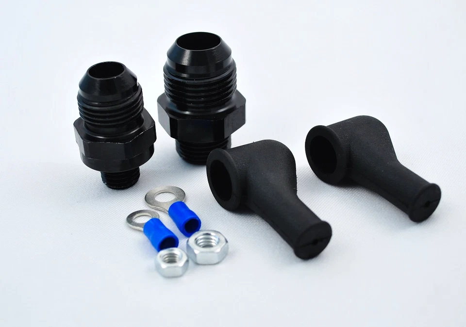 340LPH inline high flow fuel pump external 8an 10an 900hp bosch 044 style EFI - Image 4 of 4