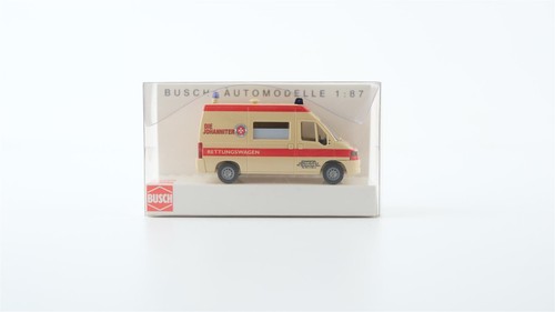 Busch 47304 Fiat Ducato "Die Johanniter" | Zustand: Gebraucht