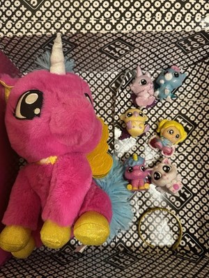 TIC TAC TOY XOXO Light Up Hugs Pink Unicorn 6 Glitter Friends Wings 