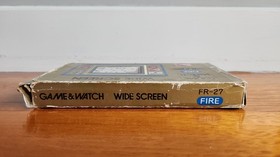 Nintendo Game & Watch Futuretronics Fire FR-27 /w box, foam & manual - read desc