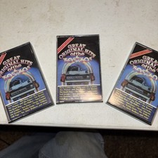3 Cassette set 42  the greatest original hits of the 50s and 60s  volume 1,2  3